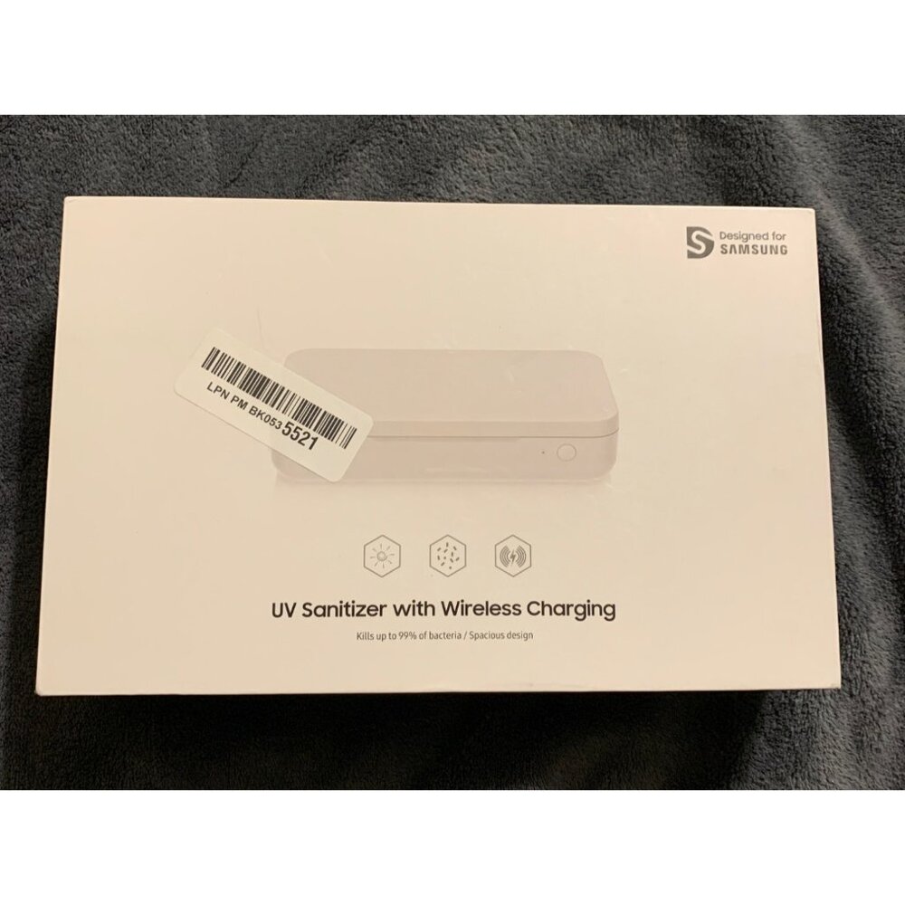 NEW Samsung‎ UV Sanitizer with Wireless Charging GP-T0U20SACWU Electronics
